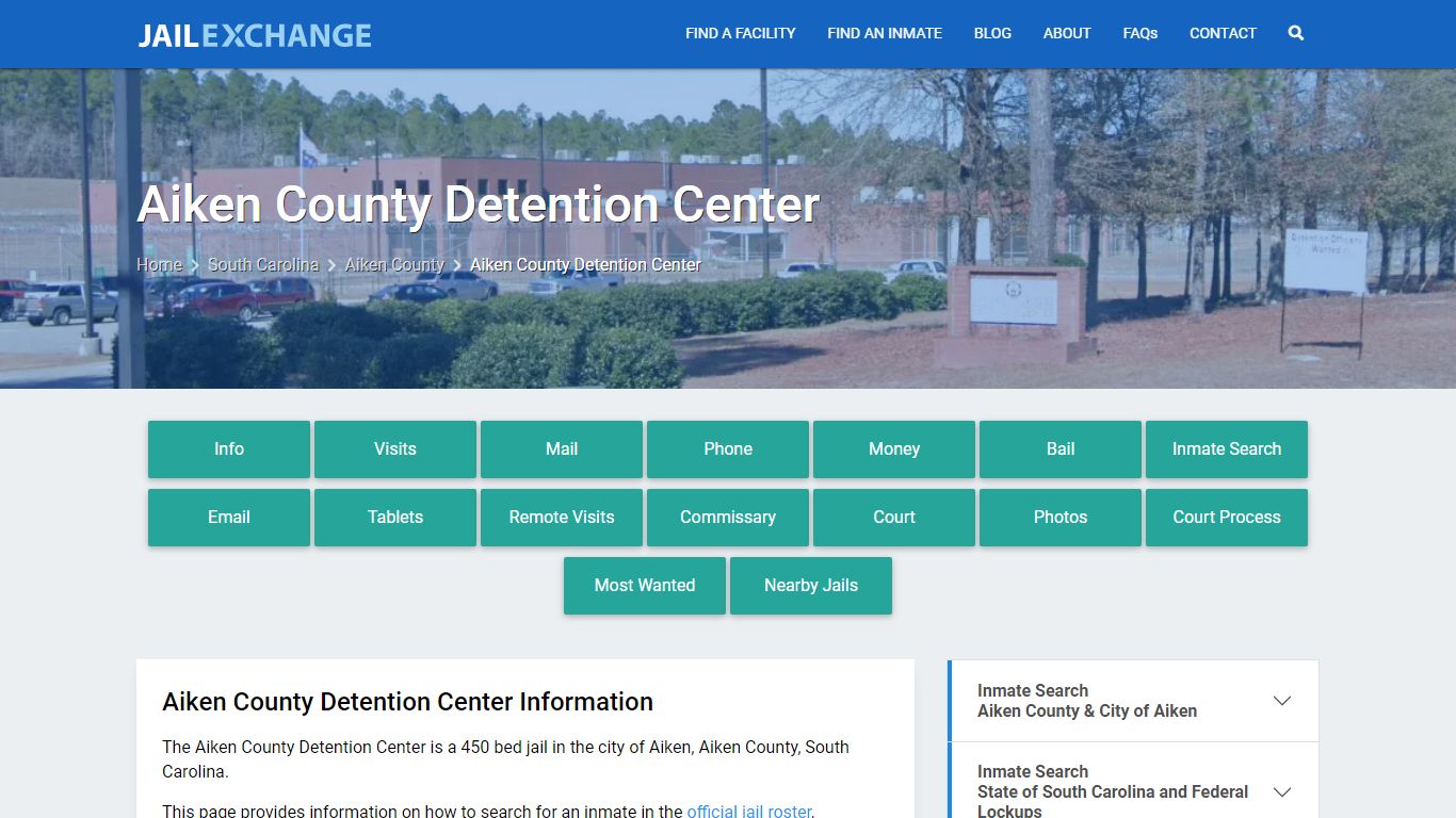 Aiken County Detention Center - Jail Exchange